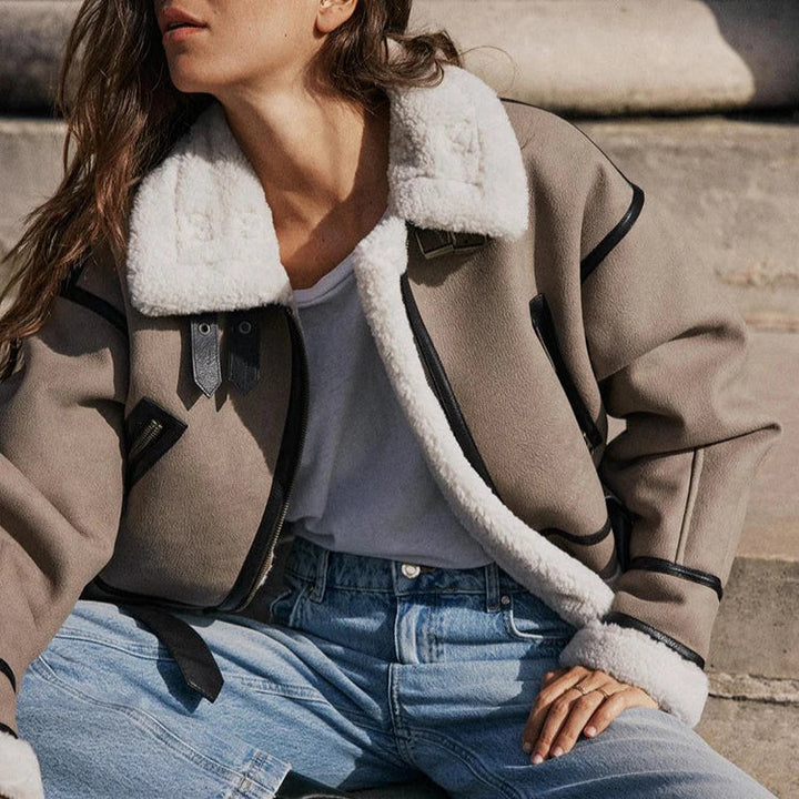 Abigail™|Giacca versatile color kaki