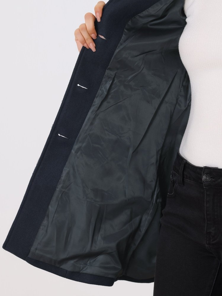 Renata | Cappotto Invernale con Chiusura a Un Bottone